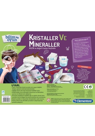 Clementoni Krıstaller ve Mıneraller