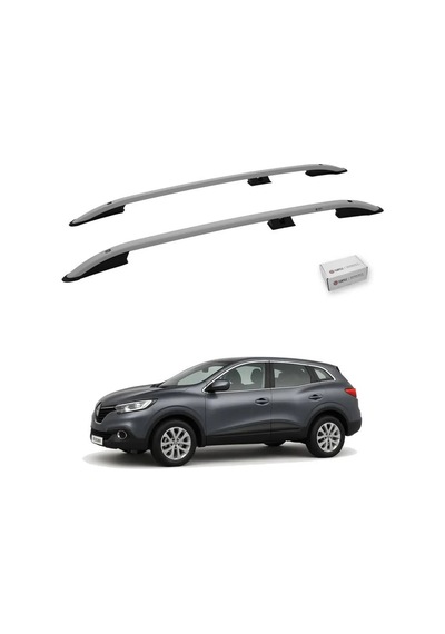 Turtle Renault Kadjar 2015-2022 Tavan Çıtası Crown Gri