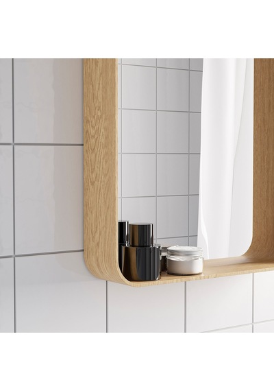 Ikea Dvärgsyren Duvar Aynası 40x50 Cm Naturel
