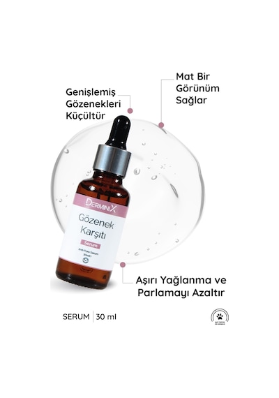 Derminix Gözenek Karşıtı Serum 30 ML