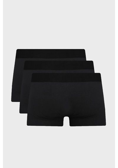 Palm Angels Logolu Pamuklu 3 Pack Boxer Erkek Boxer Pla1umbtr01tr Siyah