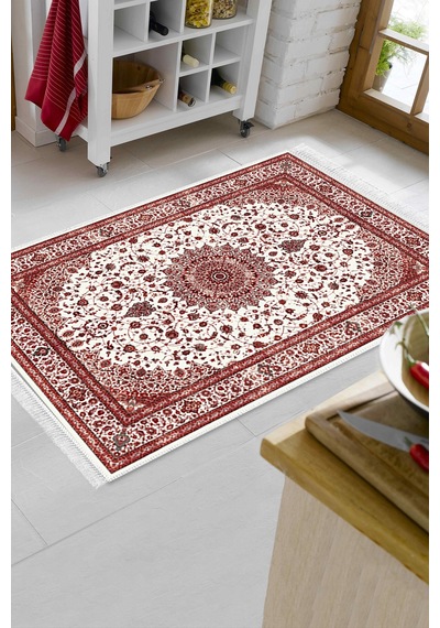 Eko Trend Djt Halı Yıkanabilir Kaymaz Taban P1372 Osmanlı Bordo