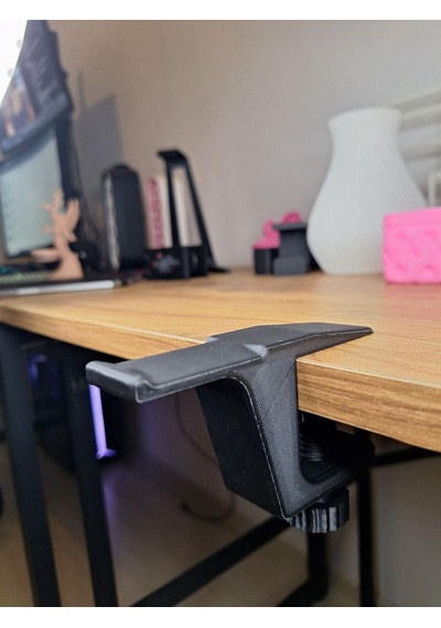Ayarlanabilir Masa Kenarı Kulaklık Askılığı Vidali 3d Baskı Gaming Kulaklık Standı Açıklama: