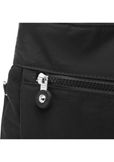 Krinkıl Kumaş Kadın Çantası Smart Bags 1125 Siyah