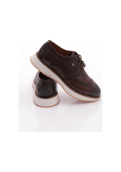 Pierre Cardin 6696-160 Premium Erkek Klasik Ayakkabı Kahverengi Spiro