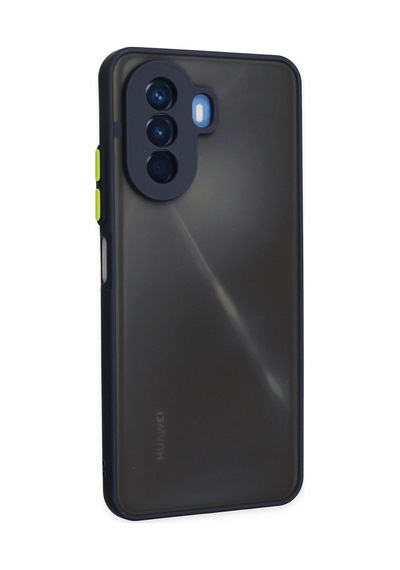 Newface Huawei Nova Y70 Kılıf Montreal Silikon Kapak Semeglbl - 65 - Lacivert