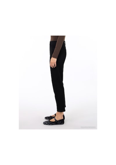 Yargıcı Mom Yüksek Bel Pantolon 26kkpn3105v 001 Siyah