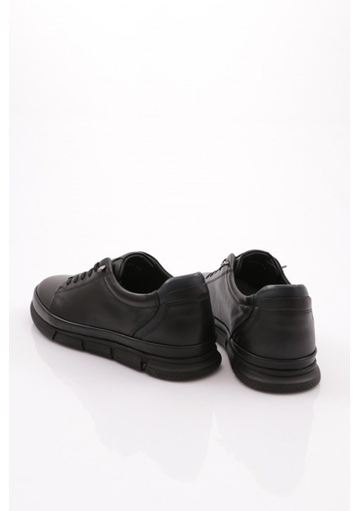 Dgn 9841 Erkek Kapali Bağcikli Sneaker Ayakkabi 9841-2505-R1617 Siyah - Lacivert