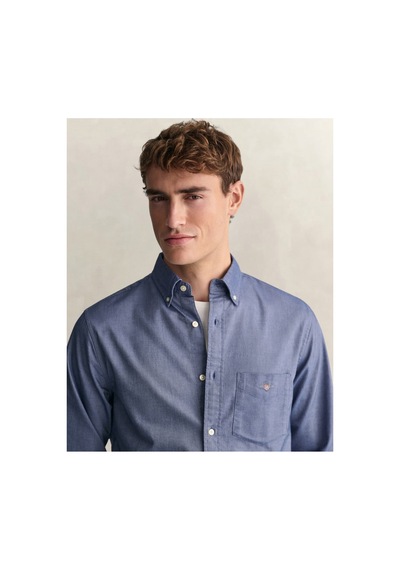 Gant Erkek Mavi Regular Fit Oxford Gömlek-24316 423-mavi