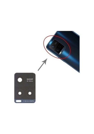 Telefon Kulübesi Vivo Y31 Uyumlu Kamera Camı