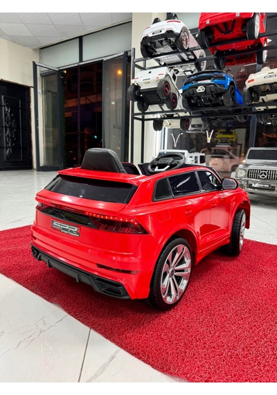 Audi 445 Akülü Araba 0-5 Yaş Kırmızı