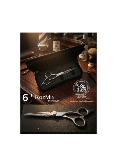 126 Kozmix 6inç Profesyonel Saç Kesim Makası