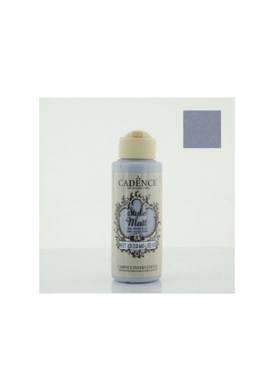 Style Matt Mat Akrilik Boya S9027 Açık Çelik Mavi 120 Ml Açık Çelik Mavi