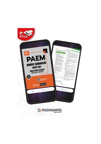 2026 Paem Komiser Yardımcılığı Ve Rütbe Terfi Sınavlarına Hazırlık Konu Anlatımlı Soru Bankası E-kitap
