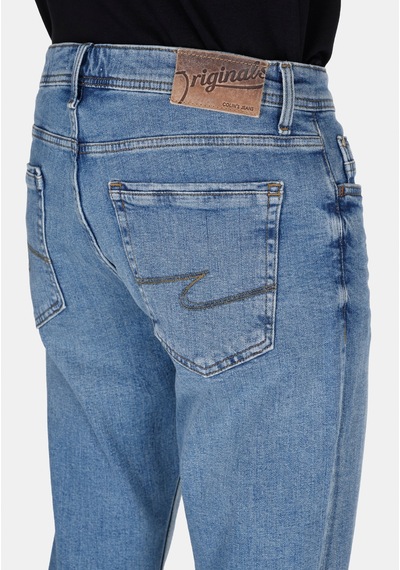 Colin's Colins 067 Jack Regular Fit Orta Bel Daralan Paça Erkek Mavi Jean Pantolon Cl1073431 Q1.v1 Dn44058 Denim