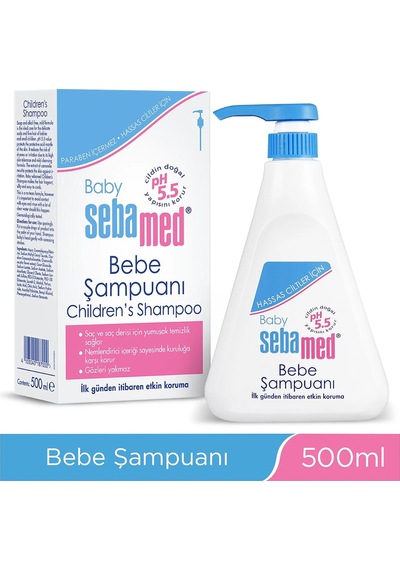 4 Adet Sebamed Baby Şampuan 500ml