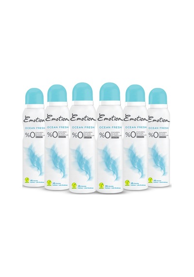 Emotion Ocean Fresh Kadın Deodorant 6 x 150 ML