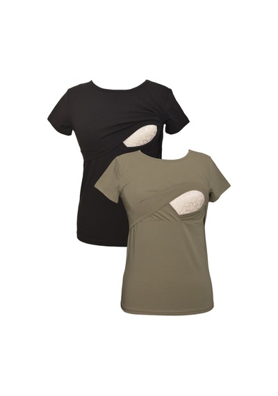 Luvmabelly Myra2501_2505 Emzirme Tshirt Seti