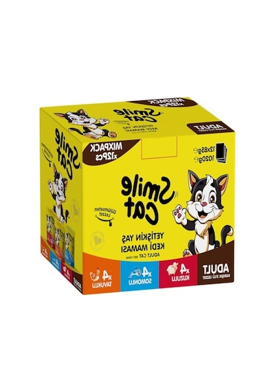 Cat Pouch Mix 12 Adet X 85 G Kuzu/somon/tavuklu 100 G
