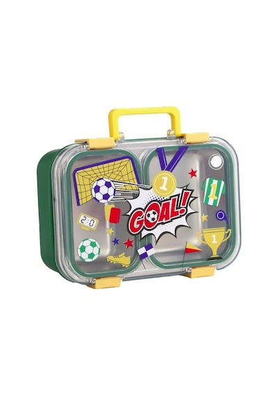 Vagonlife Beslenme Kutusu Lunch Box Paslanmaz Çelik 700 Ml Yeşil