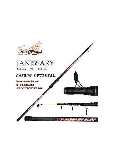 Portfish Janissary Surf Olta Kamışı 300Cm 75-150 Gr
