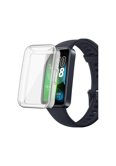 Microsonic Huawei Band 8 Kılıf 360 Full Round Soft Silicone