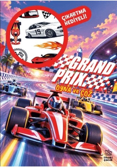 Grand Prix - Oyna Ve Çöz Çıkartmalı Etkinlik Kitabı - Dppq-901238