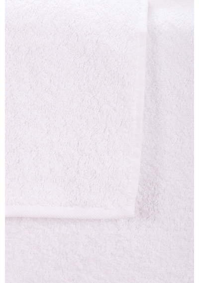2 Parça Kadın / Erkek Banyo Duş Hamam Havlu Seti 90x150 Cm %100 Pamuklu Beyaz