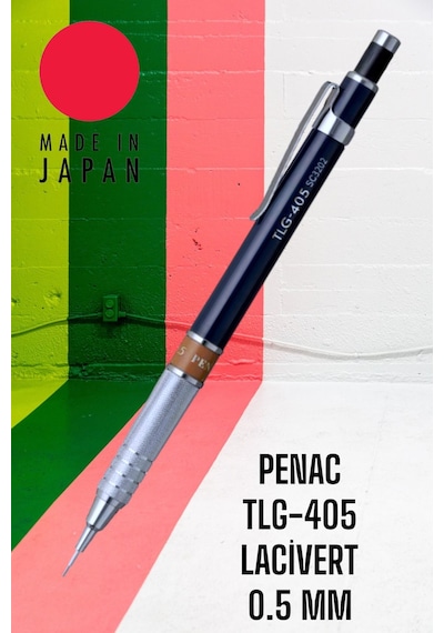 Penac Tlg-405 0.5 Mm Lacivert Uçlu Kalem Çok Renkli