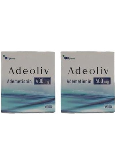 Adeoliv 400mg (Ademetionin) 2 x 48 Enterik Tablet