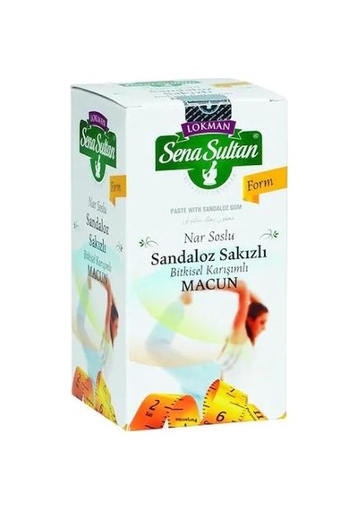 Lokman Sena Sultan Nar Soslu Sandaloz Sakızlı Macun 420 G
