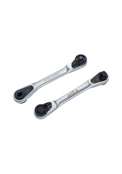 Elta 1/4" Altıköşe Cırcırlı Lokma Anahtar Ve Bits Uç Seti 23 Parça
