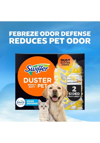 Pet Heavy Duty Dusters Yedekleri, Çok Yüzeyli 360 Dusters, Febreze Koku Savunması İle, 11 Sayısı