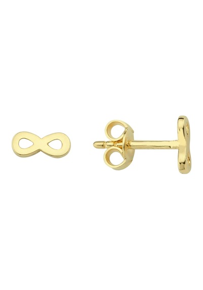 Goldkupe 14 Ayar Altın Minik Sonsuzluk Küpe 0,59 Gr-1793