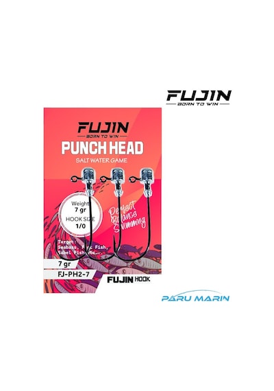 Fujin Punch Head Fj-Ph  1/0 Jighead 7 Gr.