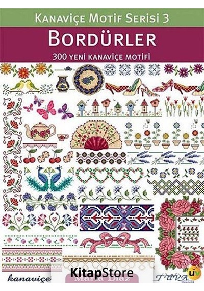 Kanaviçe Motif Serisi 3 Bordürler- Tuva Tekstil