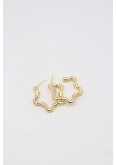 Vıp Küpe 14 K-17149 35mm Çok Renkli