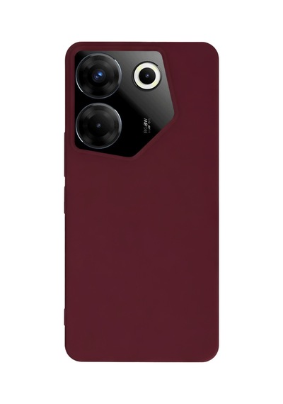 Camon 20 Pro 5g Kılıf First Silikon - Bordo