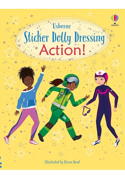 Sticker Dolly Dressing Action - Sticker Dolly Dressing