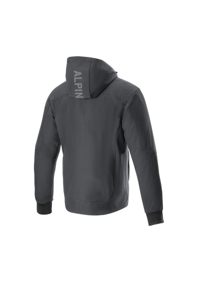 Alpinestars Radium Tech Hoodie Korumalı Motosiklet Montu Siyah Beyaz