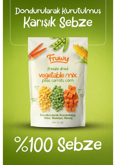 Freeze Dried Sebze Mix Diğer