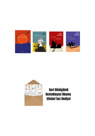 Yiğit Bener 4 Kitap Set + Okuma Sticker'ları