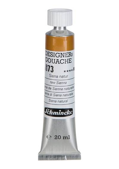 Schmincke Hks Designers' Gouache Tüp Guaj Boya 20 ML 563 Sap Green