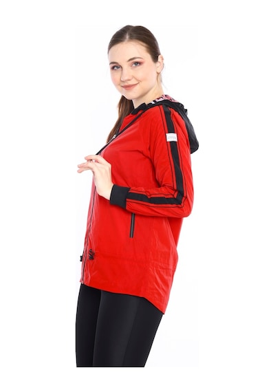 Escetic Kırmızı Kadın Spor Kapişonlu Su İtici Rüzgarlık Fermuarlu İnce Ceket 6560-4153-kırmızı Kırmızı Escetic Kırmızı Kadın Spor Kapişonlu Su İtici Rüzgarlık Fermuarlu İnce Ceket 6560-4153-kırmızı Kırmızı