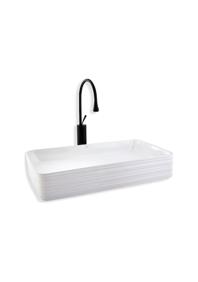 Eva Banyo Lena E-2106 Tezgah Üstü Porselen Lavabo
