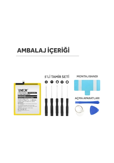 Deji Xiaomi Redmi 9t Pro / K20 Pro Uyumlu Mucize Batarya