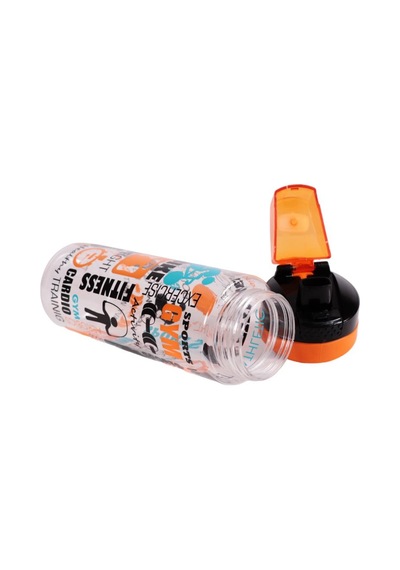 Herevin 161670-836 Motivasyon Desenli Matara 750 Ml Turuncu
