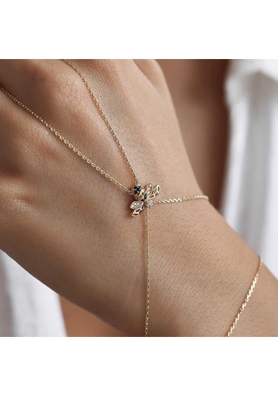 Cherry By Özkonak Taşlı Arı Şahmeran Altın