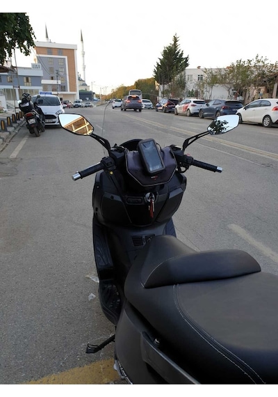 Motocam Sym Joymax 250 İ Ön Cam 2015-2016 Model 65cm Şeffaf Renkli 4mm Aparatsız