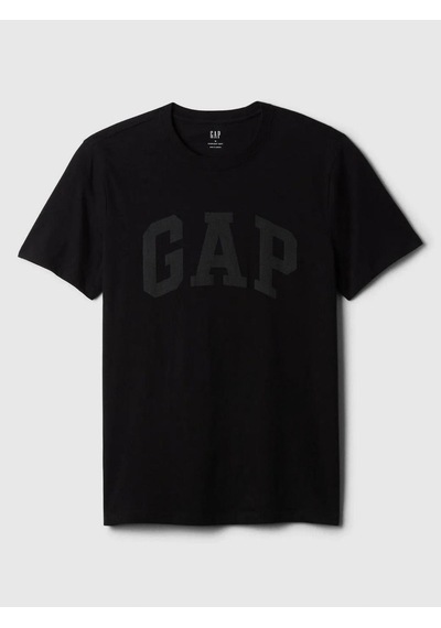 Gap 856659010 V-everyday Soft Basic Logo T Erkek Tişört Siyah